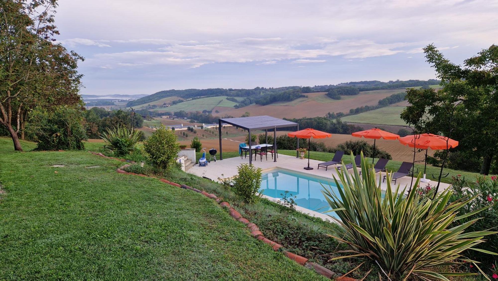 Apartmán Le Peyroutet Cazaux-Villecomtal Exteriér fotografie