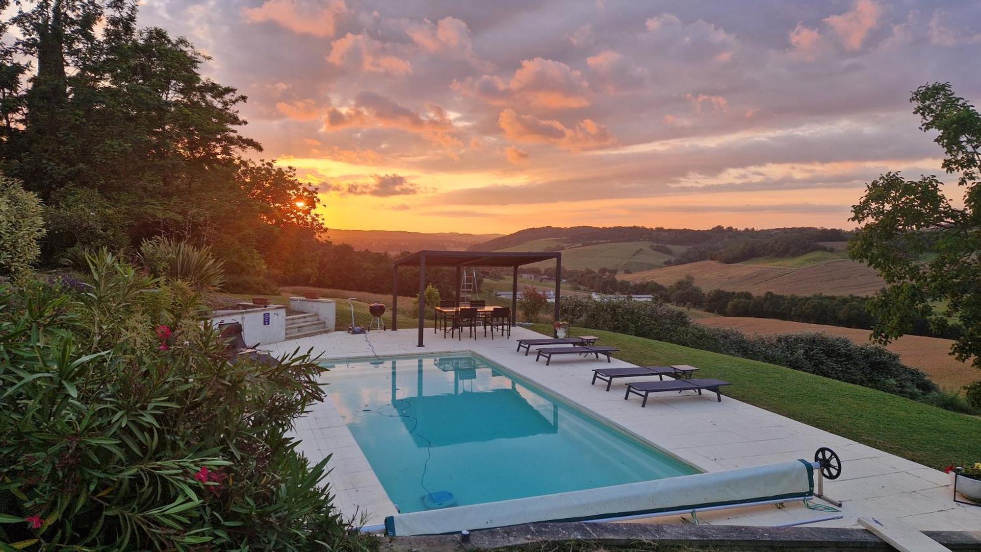 Apartmán Le Peyroutet Cazaux-Villecomtal Exteriér fotografie